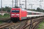 From the platform at Duisburg Hbf, DB 101 060 was spotted on 21 August 2021.