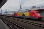 On 10 April 2017 DB 101 119 commemorates the 500th birth day of the Reformation at Hannover Hbf.