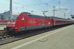 'Connecting' 101 094 at Nürnberg Hbf on 6 September 2018 with the München-Nürnberg Express -then the fastest regional train in Germany, an honour now in Baden-Württemberg with