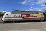 On 16 May 2025 DB 101 110 finally has arrived at Basel SBB after a technical failure (combined with planning mistakes) at Köln delayed her train for 90 minutes.