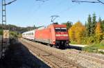 101 077-6 at Urspring, Oct. 12th, 2010.