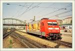 DB 101 053-7 in Wein East Station.