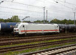 The 105 007-0 (91 80 6105 007-9 D-DB) is a Talgo 'Travca' multi-system electric locomotive or TALGO 230 of DB Fernverkehr AG, intended for hauling the ICE L, here on September 24, 2026, at Stendal main station. The locomotive series from the Spanish  ...