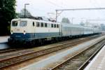 Scanned picture of 110 132 at Venlo on 3 February 1998.