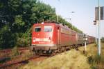 Scanned picture of 110 251 at Viersen on 3 November 1999.