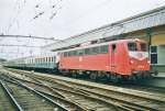 Scanned picture of 110 151 at Venlo on 2 September 1999.