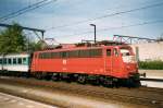 On 17 June 1999 DB 110 314 stands at Venlo.