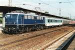 On 4 August 1999 E 10 121 called at Köln Deutz.