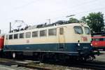 On 30 May 2006 DB 110 195 stands at Rosenheim.