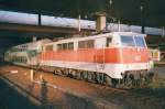 On 24 Juli 1998 S-Bahn Ruhr-liveried 111 146 stood at Dsseldorf Hbf.