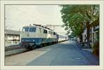 The DB 111 110-3 with an IR in Konstanz.