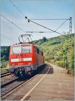 The DB 111 050-1 in Istein.