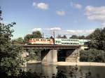 111 at Donau bridge at Ulm, September 2nd, 1999.