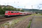 111 194-7 with local train arrives Heidelberg on 13.