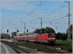 112 113-6 is leaving the station of Stralsund on September 20th, 2011.