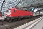 WFL 112 035 stands on 19 September 2022 at Berlin Hbf with an overnight train from Stockholm.