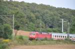 120 130-7 at Swabian Alb near to Amstetten at September 12th, 2010.