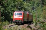 120 143-3 and 120 103-7 at Geislinger Steige, Sept. 11th, 2010.