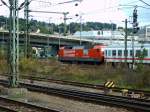 120 501-2 with measuring train at Ulm, September 19th, 2005.