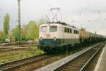 Scanned picture of 140 401 passing through Troisdorf on 13 April 2001.


