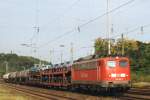 Scanned picture of 140 002 in Kln West on 21 May 2005.

