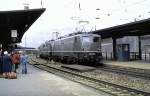 140 007-6 and annother 140 at Geislingen/Steige, April 2nd, 1982.
