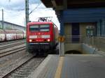 143 914-0 is arriving in Nuremberg Dutzenteich on June 23th 2013.