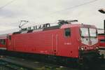 Scanned photo of DB Regio 143 050 at Basel Badischer Bahnhof on 21 May 2002.