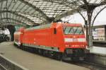 On 13 April 2000 DB 145 039 calls at Köln Hbf.