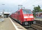 146 240-7 is standing in Frankfurt(Main) South on August 23rd 2013.