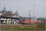 The DB 146 236-5 with his RE from Karlsruhe in Konstanz.