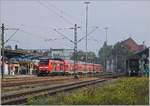 The DB 146 236-5 with a RE in Konstanz.