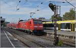 The DB 146 225-8 with a RE to Karlsruhe by his stop in Radolzell. 

22.09.2019
