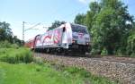146 227-4 at Ulm (Container terminal), July 20th, 2009.