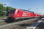 On 30 May 2019 DB 146 222 calls at Müllheim (Baden).