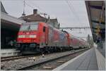 The DB 146 229-0 with his RE to Karlsruhe is waiting in Konstanz his departure.