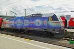 DB 146 247 stands in München Hbf on 16 September 2019. Sadly, the adverts on more than one Bavaria-deployed Class 146 have gone since years.