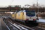 On 19 February 2026 Metronom 146 531 quits Hamburg-Harburg in the last year of Metronom services.