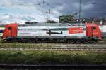On 18 May 2026 DB Regio 146 230 stands at Offenburg and still finds reason to celebrate the 750th anniversary of the town of Radolfzell on Lake Constance. 