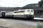 151 132-8 at Geislingen/Steige, June 1989.