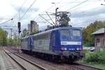 RBH 264 passes through Bonn-Beuel on 4 October 2017.