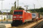 On 30 May 2009 152 166 with intermodal decided to pay Treuchtlingen a visit.