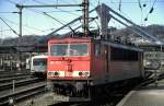 155 116-7 at Ulm, March, 13th, 1999.