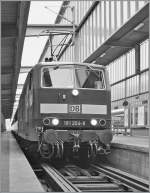 The 181 204-9 in Stuttgart.