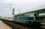 Museum electric 181 206 was restored into her original version when seen at Mannheim Hbf on 27 May 2007.