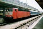 Scanned picture of 181 203 in Luxembourg Gare Central on 24 July 1998.