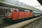 Scanned picture of 181 203 in Luxembourg Gare Central on 23 July 1998.

