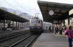 181 214-8 at Neustadt/Weinstrae, October 28th, 1983.