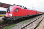 DB Taurus 182 025 with RB in Naumburg on 2 June 2013.
