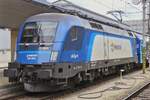 E-locomotive 182 574 captured in the picture at Vienna West Station. May 7, 2026
